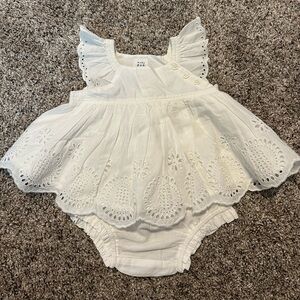 GAP White Eyelet Kids Matching Set